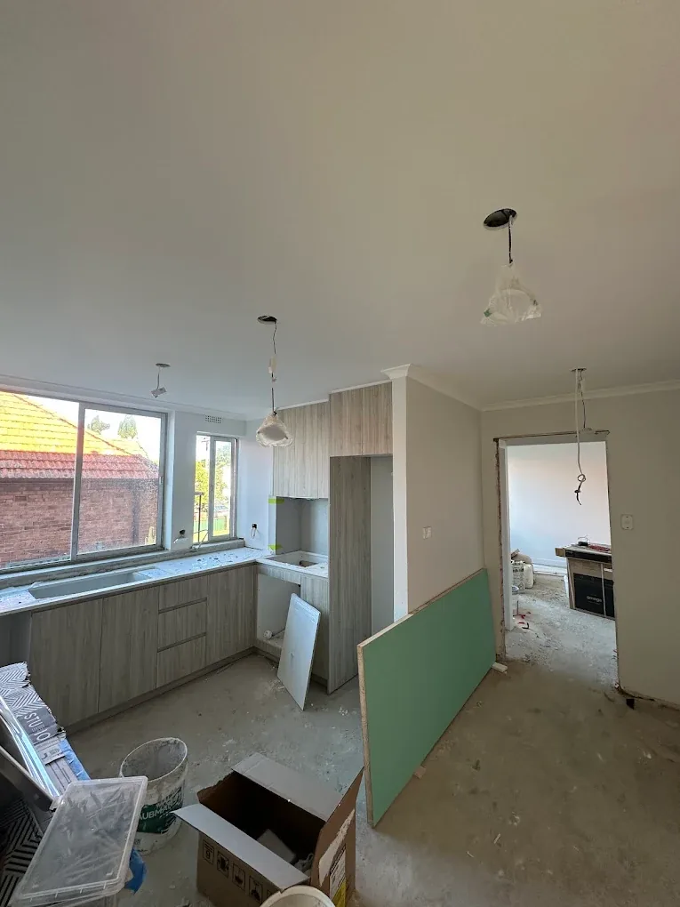 Renovation electrical rough-in wiring