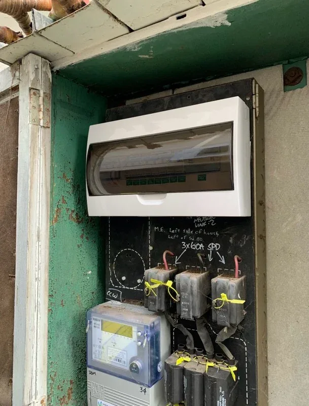 Outdoor switchboard upgrade